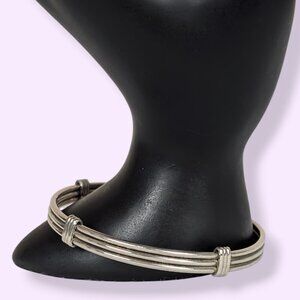 Minimalist Metal Bangle Bracelet